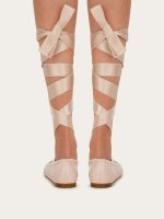 Ferragamo Ballet flat with ankle ribbon - Image 4